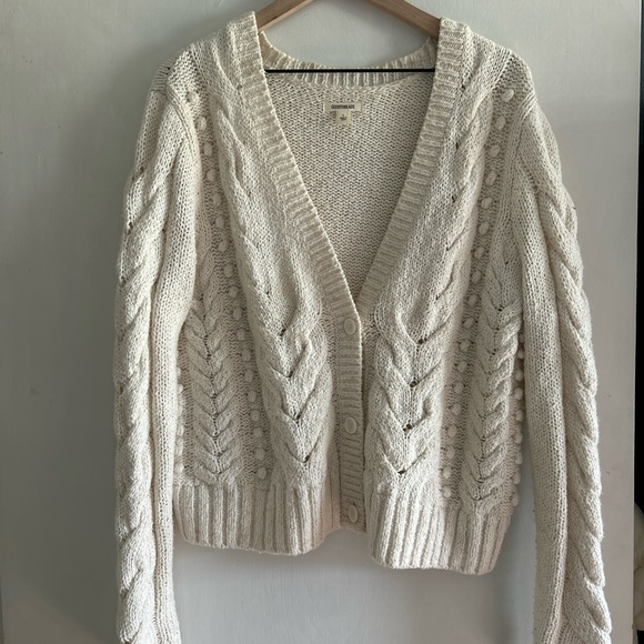 Cream Goodthreads Cardigan - Picture 1 of 4